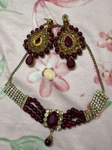 Pink Lehenga with Gold Embroidery