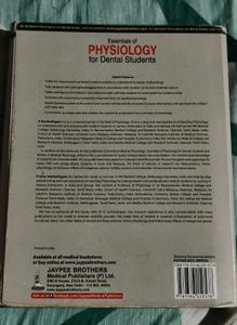 Physiology textbook for Nursing and Dental Student