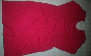 creap silk red suit Embroidery+dupatta