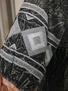 Boho|Tribal|Embroidered Kurta Top