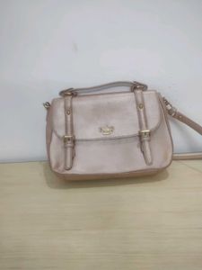 Eske Solid Satchel Handbag..