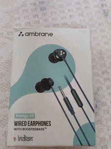Ambrane Stringz 38 Wired Earphones