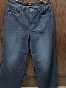 SHEIN Women's Blue  vintageDenim Jeans