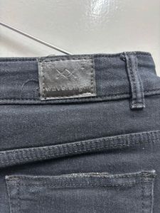 Plus Size Black Flared Denim Jeans