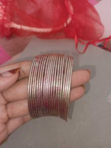 Set of Silver Tone Bangles
