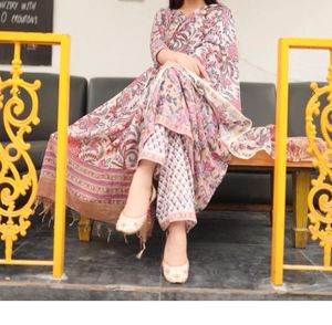 Floral Kurta Suit Set