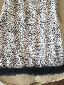 Sheer Leopard Print Babydoll Lingerie