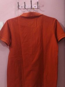 Orange Polo T-Shirt