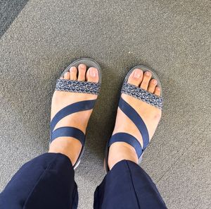 Women's Blue Sandals