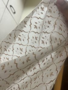 100% cotton Elegant White &amp; Gold Printed Kurta