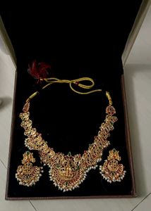 Exquisite Traditional Indian Necklace & Earrings S