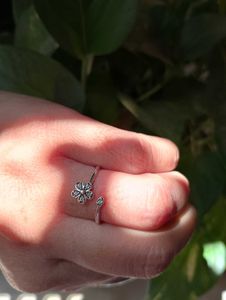 9.25 sterling silver adjustable ring small