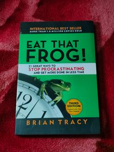 Eat That Frog- New & Premium Quality Book