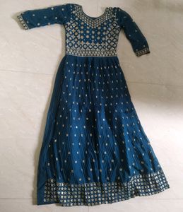 Ethnic Gown + Dupatta