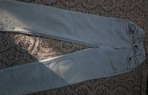 Light Wash Wide Leg Jeans