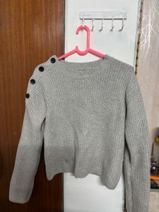 Gray Knit Sweater