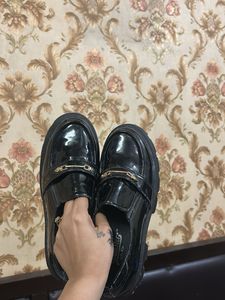 final price of Black Chunky Loafers