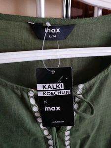 Max Olive tunic dress By Kalki Koechlin