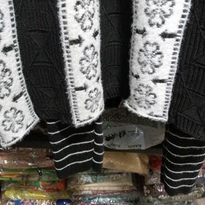 Woolen Anarkali Kurti Set
