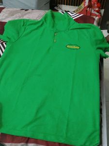 Men's Green Boom Polo Shi
