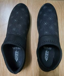 Unused Black Casual Slip On Shoe