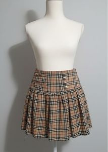 Plaid Mini Skirt