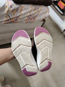Black &amp; Pink Sketchers Shoes