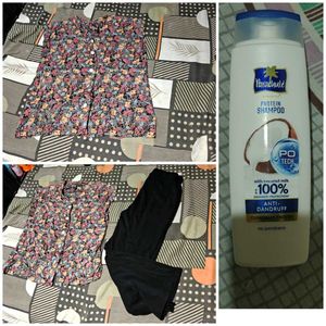 Floral Print Kurta with Pants Set new shampoo