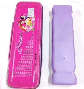 Vintage Combo Princess &amp; Kit-Kat Pencil Cases