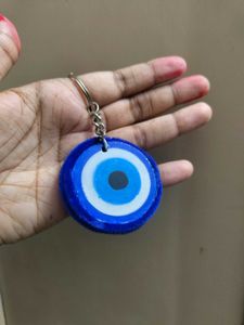 🧿 Dual side Evil Eye | Nazar Keychain Bag Charm
