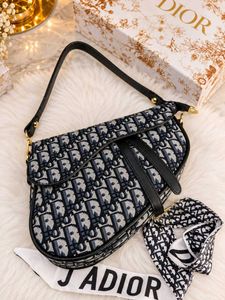 CHRISTIAN DIOR SADDLE SHOULDER BAG* WD BOX