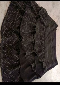 Mini Skirt With Polka Dots