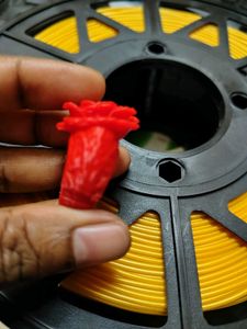 Unique Red Rose Ring