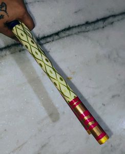 Traditional Designer Wooden Dandiya Sticks Se