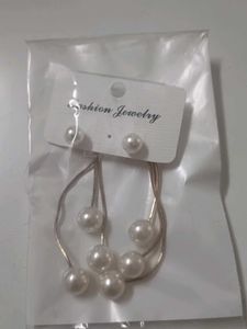 Pearl Dangle Earrings