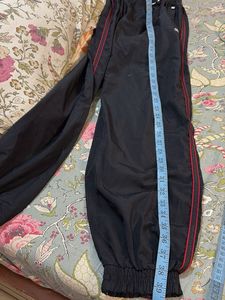 Black &amp; Red Track Pants