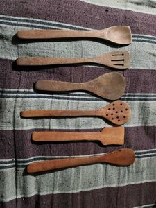 Wooden Kitchen Utensil Set