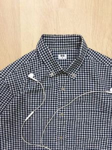 Men's Short Sleeve Gingham Shirt