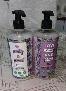 Love Beauty and Planet Shampoo & Conditioner Set