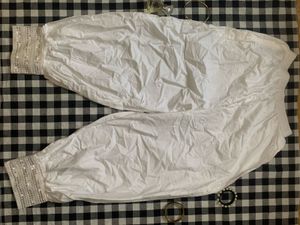 White Embroidered Salwar Pants