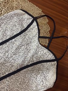 Y2K Sparkling Sequin Camisole Top
