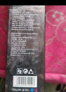 Swiss Beauty Makeup Fixer Natural
