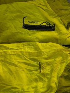 Bright Yellow Outdoor Jacket
