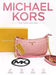 Michael Kors Pink Logo Shoulder Bag
