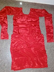 red  ♥️ soft silk salwar kameez set