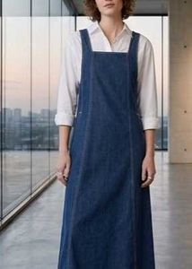 Denim Pinafore Dress