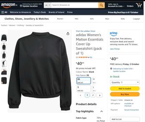 Adidas Mock Neck Long Sleeve sweatshirt size 2 XL