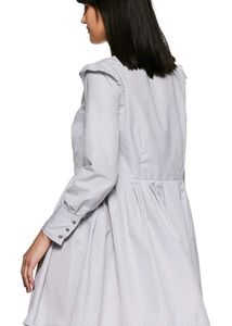 Women's Grey Pleated Dress