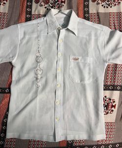 Crocodile Button-Down Shirt