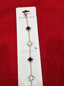 Elegant Clover Charm Bracelet